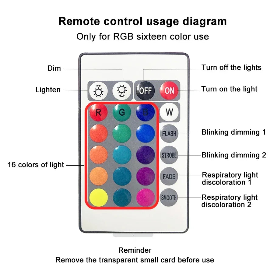 Remote 16 Colors Water Ripples Lights Rechargeable Ocean Wave Projector Lamp for Bedroom Decoration Rotating Flame Nightlight