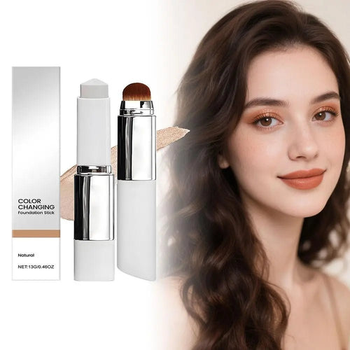 Base de Maquillaje 2 en 1 con Cambio de Color – Cobertura Total y Larga Duración - Artículos HE