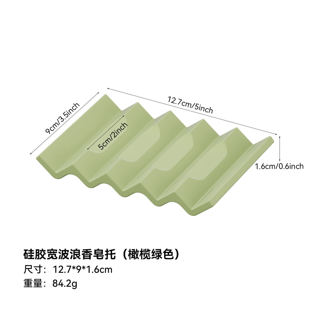 Silicone Draining Soap Dish - Artículos HE